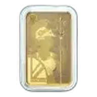 10g Gold 'Britannia' Bullion Minted Bar (Secure)