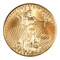 2021 American Gold Eagle 1/4 oz Uncirculated Type 1