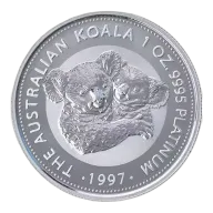 1 oz Australian Platinum Koala Coin (Random Year)