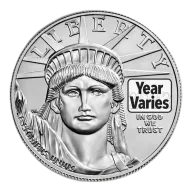 1 oz Platinum Eagle - BU (Date Varies)