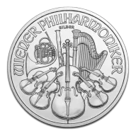 Vienna Philharmonic 1oz Silver Coin - different years | margin scheme