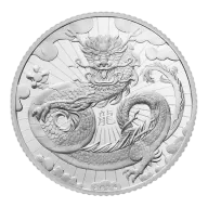 1 oz Lunar Silver Round