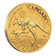 2026 P Australia Gold Kangaroo - 1/4 oz - $25 - BU