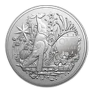 2021 Australia 1 oz Silver $1.00 Coat of Arms BU
