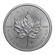 2020 Canada 1 oz Silver Maple Leaf BU