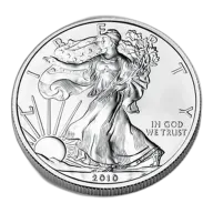 2010 Silver American Eagle - BU