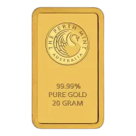 20g Perth Mint Gold Minted Bar