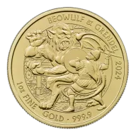 2024 Beowulf and Grendel Myths & Legends 1oz Gold Coin
