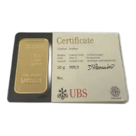 Best Price 20g Gold Bar - UBS
