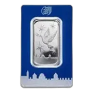 50 gram Silver Bar - Holy Land Mint (Dove of Peace)
