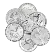 1 oz Silver Coin - Random Sovereign Mint - Secondary Market