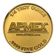 1/4 oz Gold Round - APMEX