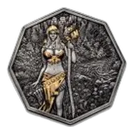 2025 Germania Witchcraft: Herbalist Ritual 1 oz Silver Round BU