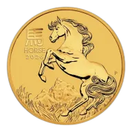 Australian Lunar Series III 2026 Year of the Horse 1/2oz Gold Bullion Coin