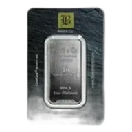 10 oz Platinum Bar - Baird & Co. (In Assay)