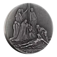 2022 The Dead Christ Biblical Series 2oz Silver Coin