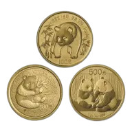 Chinese Gold Panda, 1oz / 30g - Backdated