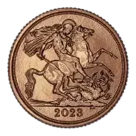 2023 Coronation Gold Bullion Half Sovereign