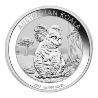 Australian Koala 1 Ounce Silver 2017