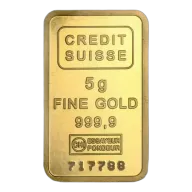 5g Credit Suisse Gold Bar