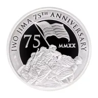 2020 2 oz Silver Tuvalu Iwo Jima