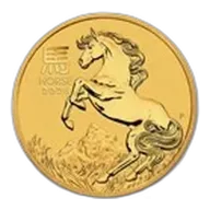 2026 Australia 1/20 oz Gold Lunar Horse BU (Series III)