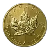 1997 Canada 1 oz Gold Maple Leaf BU