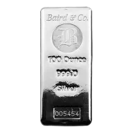 100oz Silver Bar Cast 999