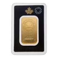 Royal Canadian Mint (RCM) Gold Bar, 1oz .9999