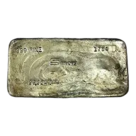 Vintage Simmons 100oz Silver Bar