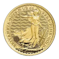 Great Britain 1/2 oz Gold 2023 Britannia Queen Elizabeth II BU