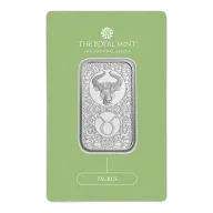 Zodiac Taurus 1oz Silver Bullion Minted Bar