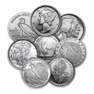 Pre-Owned 1/10 oz Silver Round