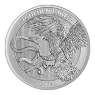 2023 Golden Eagle 1oz Silver 5 Euro Malta Coin