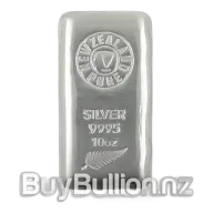 10 oz 99.9% Silver NZPure Bar