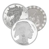 5oz Generic Silver Round