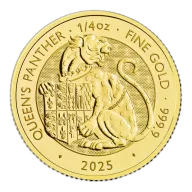 The Queen's Beasts 1/4 oz. Gold Bullion 2025 Panther