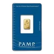 1 gram Gold Bar - PAMP Suisse Rosa (In Assay)