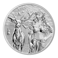 2023 Germania Valkyries: Ostara 1 Oz Silver Round