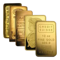 10 oz Gold Bar - Hallmark Varies
