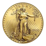 2022 $25 1/2-oz American Gold Eagle GEM BU