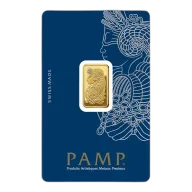 5 gram Gold Bar - PAMP Fortuna (Carded)