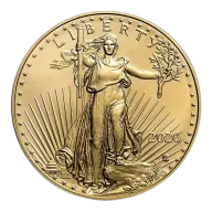 2026 $50 American Gold Eagle 1 oz Brilliant Uncirculated