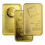 5 Gram Gold Bar