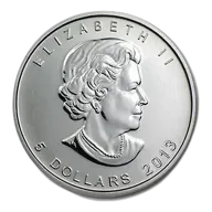 2013 Silver Maple Leaf 1 oz Uncirculated