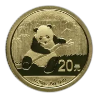 1/20 oz Panda Gold Coin