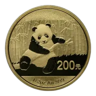 Chinese Gold Panda 1/2 oz (Varied Year)