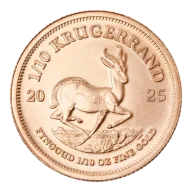 1/10 oz South African Mint Krugerrand Gold Coin