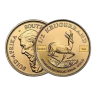 ⁠Half Krugerrand (Random Years) Gold Coin