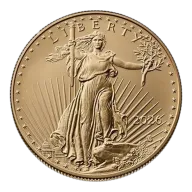 2026 American Gold Eagle 1 oz $50 - BU